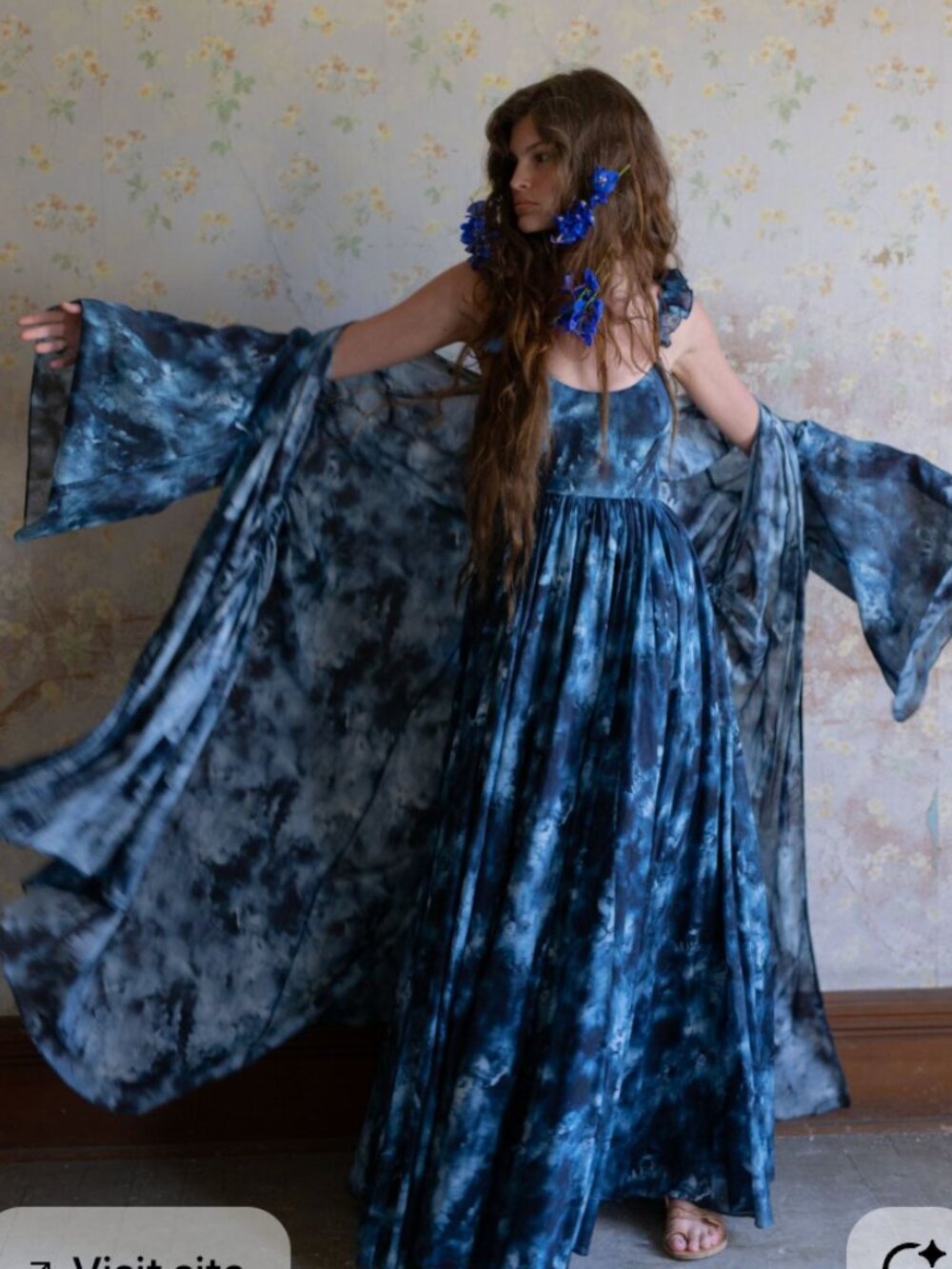 Selkie The Morning Walk Robe in Caviar - Women's XS - Picture 2 of 5